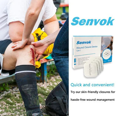 Senvok Wound Closure Device - A Must-Have For All First Aid Kits