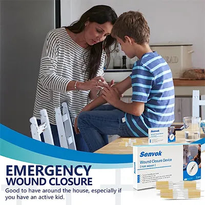 Perfect Home First Aid Backpack - Senvok Wound Closure Device