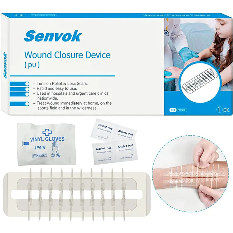 Senvok Wound Closure Device(PU 10 Straps)