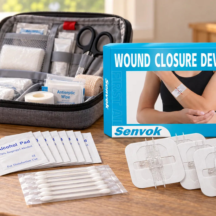 Wound Closure Strips for First Aid Preparedness