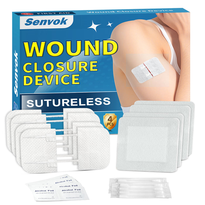 Closure Strap Senvok Wound Closure Device(Cotton 2 Straps)