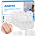 Packaging and product image of Senvok Wound Closure Devices ( 3 straps ) with visual depiction of the device and its application.